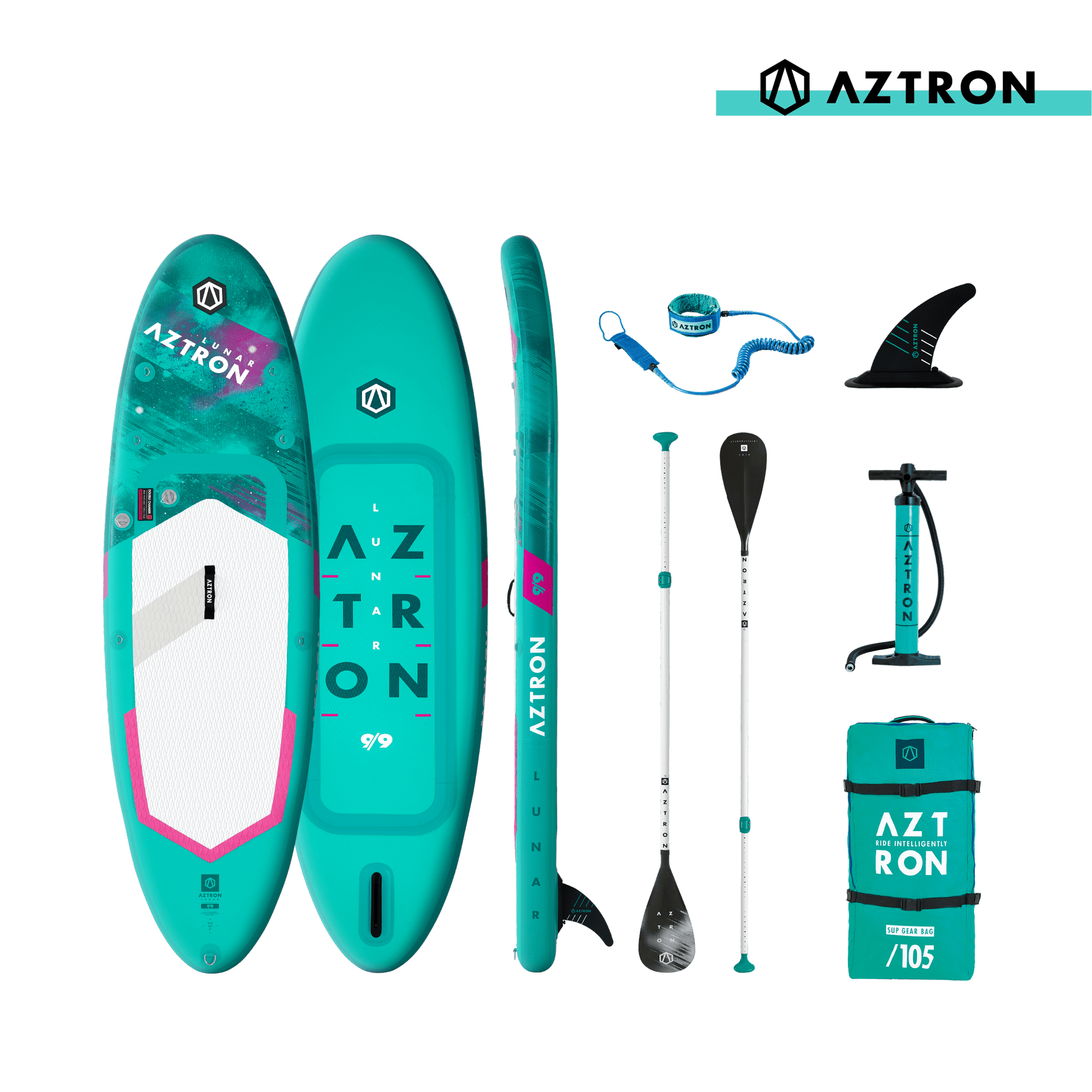 Aztron LUNAR All Around SUP - 9' 9"-Paddleboards-Aztron Sports-12