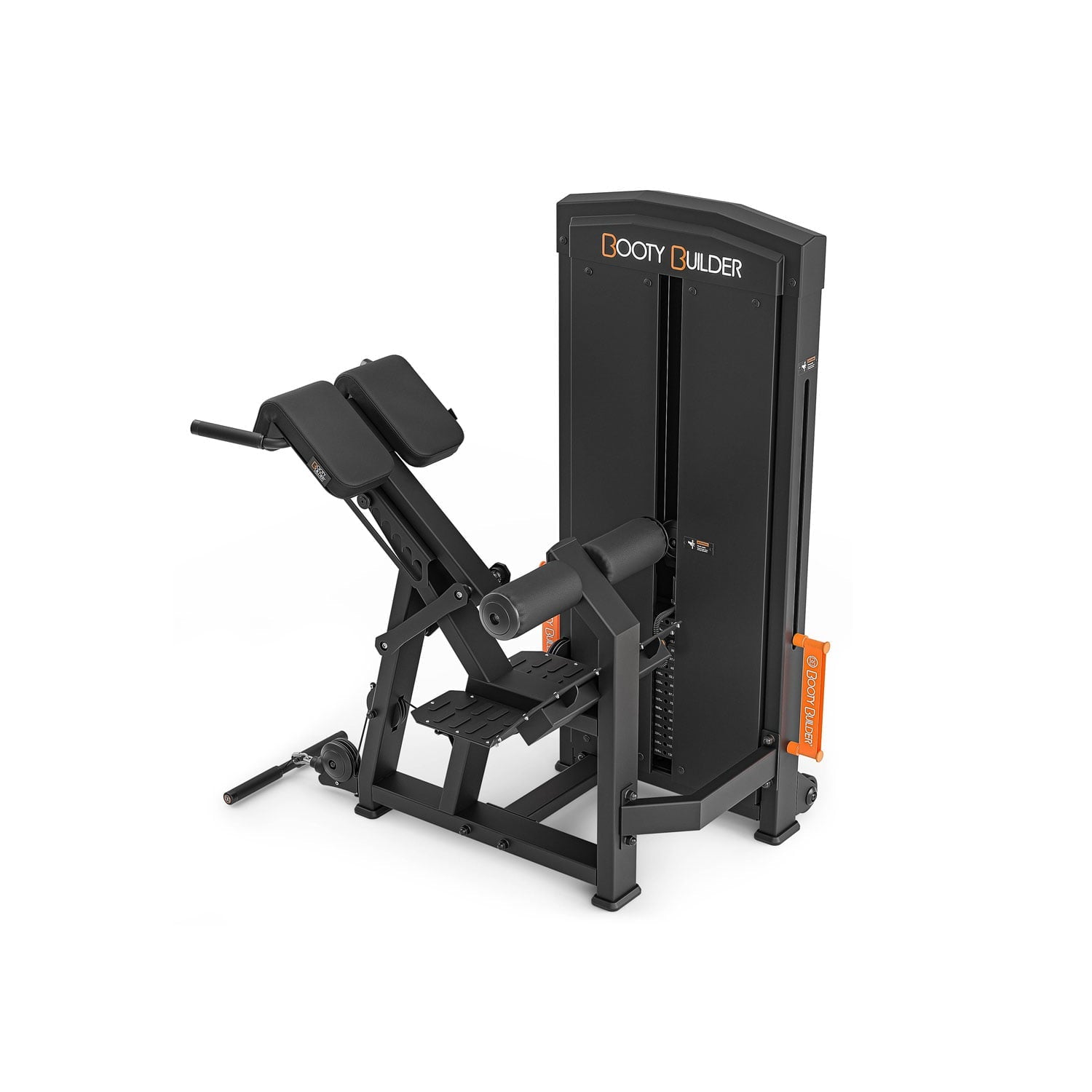 Booty Builder Selectorized Back Extension Machine-Hyperextension Bench-Booty Builder-3
