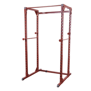 Body-Solid BFPR 100 Power Rack - (Red)-Weight Lifting Cage-Body Solid-2