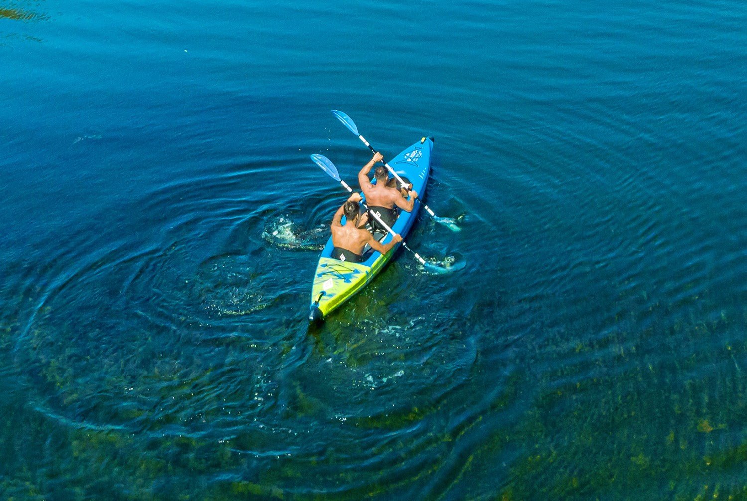 Aquatone GLACIER 14'0 Inflatable Kayak-Inflatable Kayaks-Aquatone-4