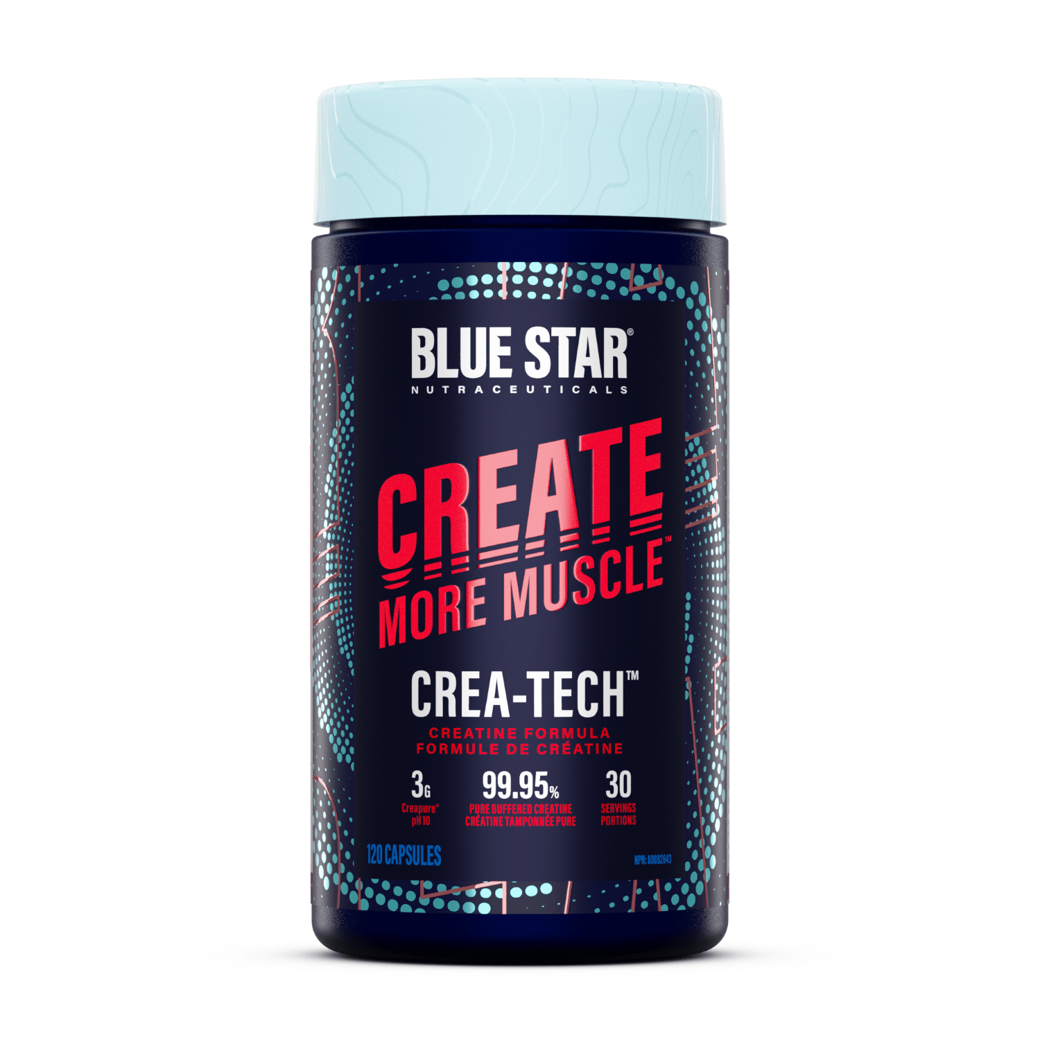 Blue Star BUILD Crea-Tech 120 CT-Creatine-Flaman Fitness-1