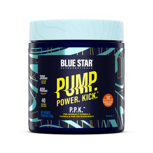 Blue Star BURST PPK Orange Drink 320g-Pre-Workout Engergy-Flaman Fitness-1