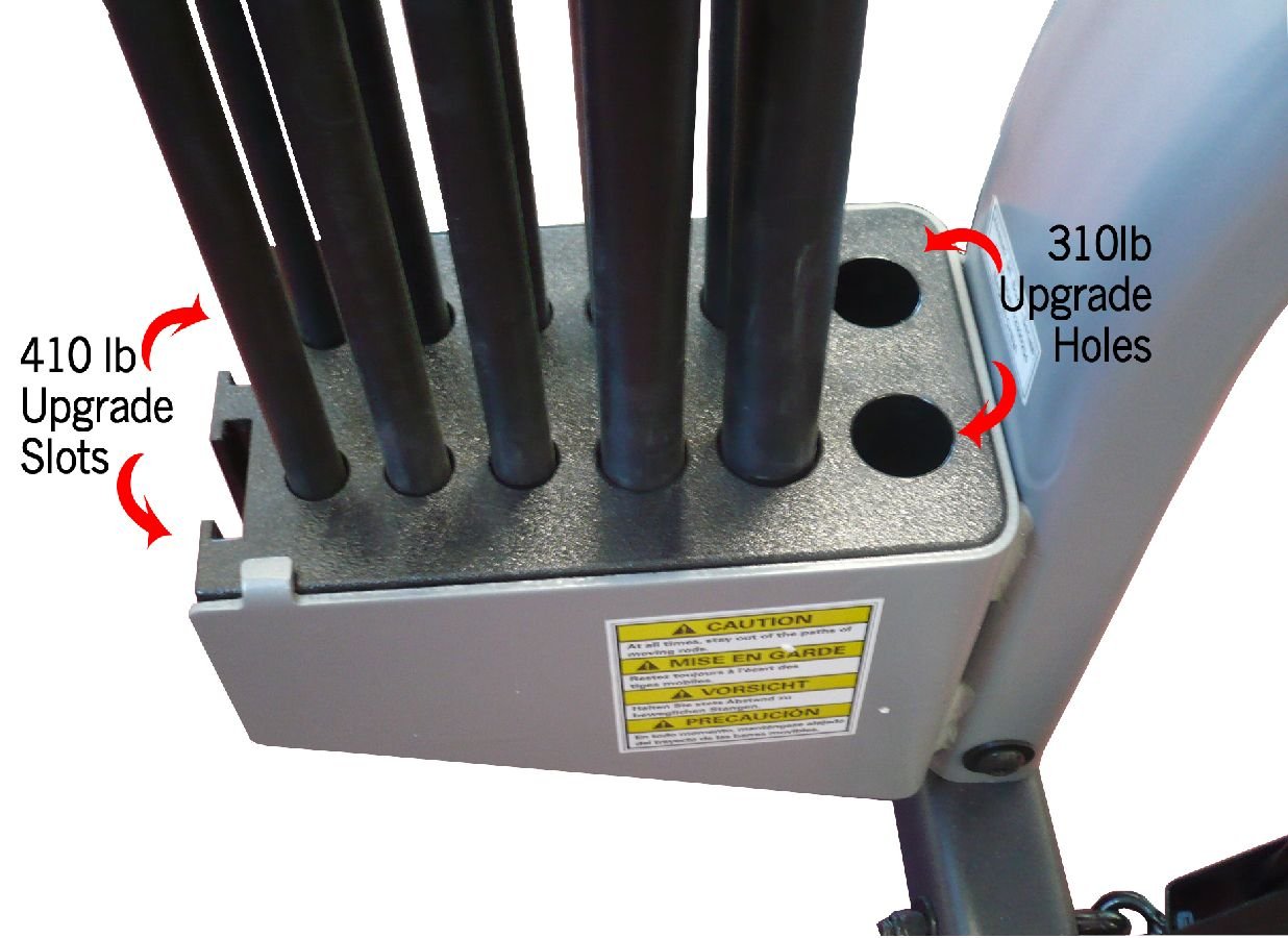 Bowflex xtreme 2 outlet se extra weight
