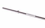 Chrome 86" (7 Foot) Standard Straight Bar (Non-Spinlock)-Non-Spinlock Barbell-Flaman Fitness-1