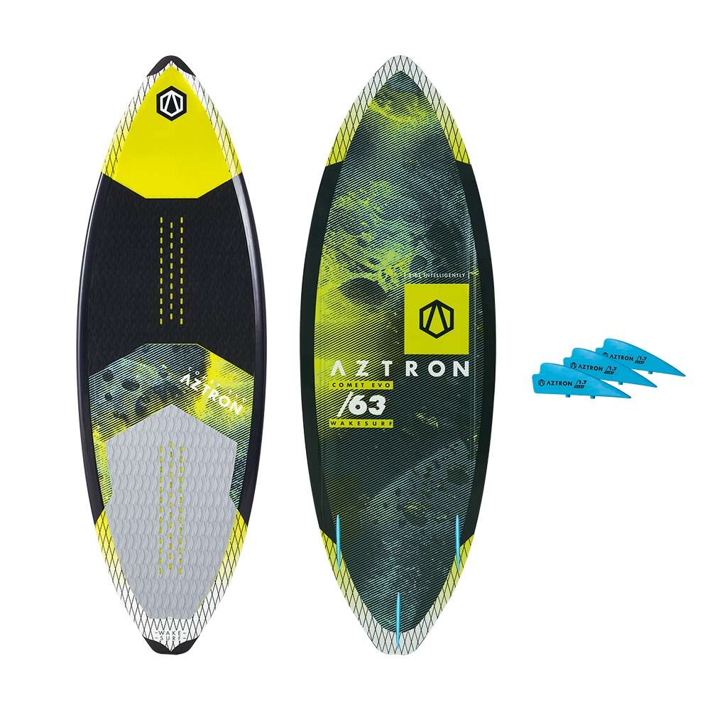 Aztron 63" Wakesurf Comet Evo Board-Paddleboards-Aztron Sports-1