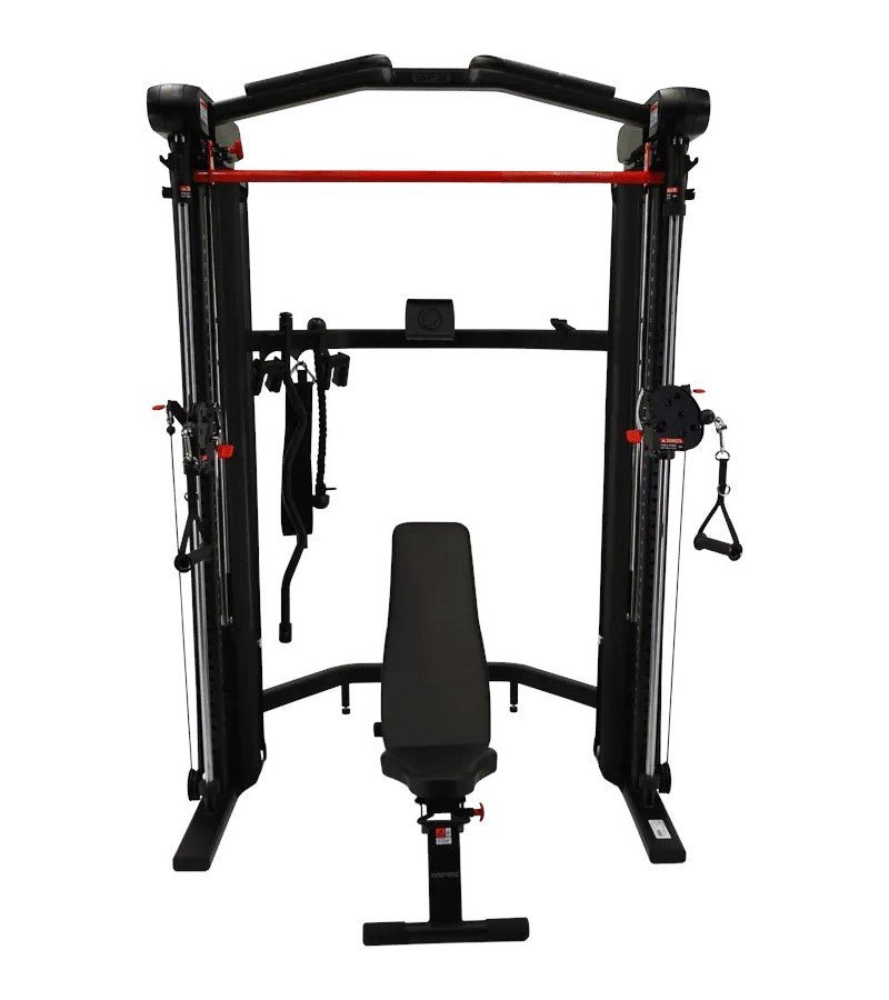 Inspire SF3 Smith Machine Functional Trainer / FLB2 Bench-Cages & Racks-Flaman Fitness-2