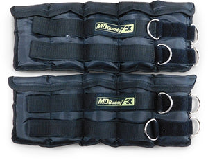 MD Buddy Adjustable Ankle Weights-Exercise Accessories-MD Buddy-2