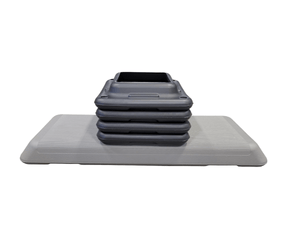 MD Buddy Aerobic Step (Grey & Black)-Aerobic Step-MD Buddy-4