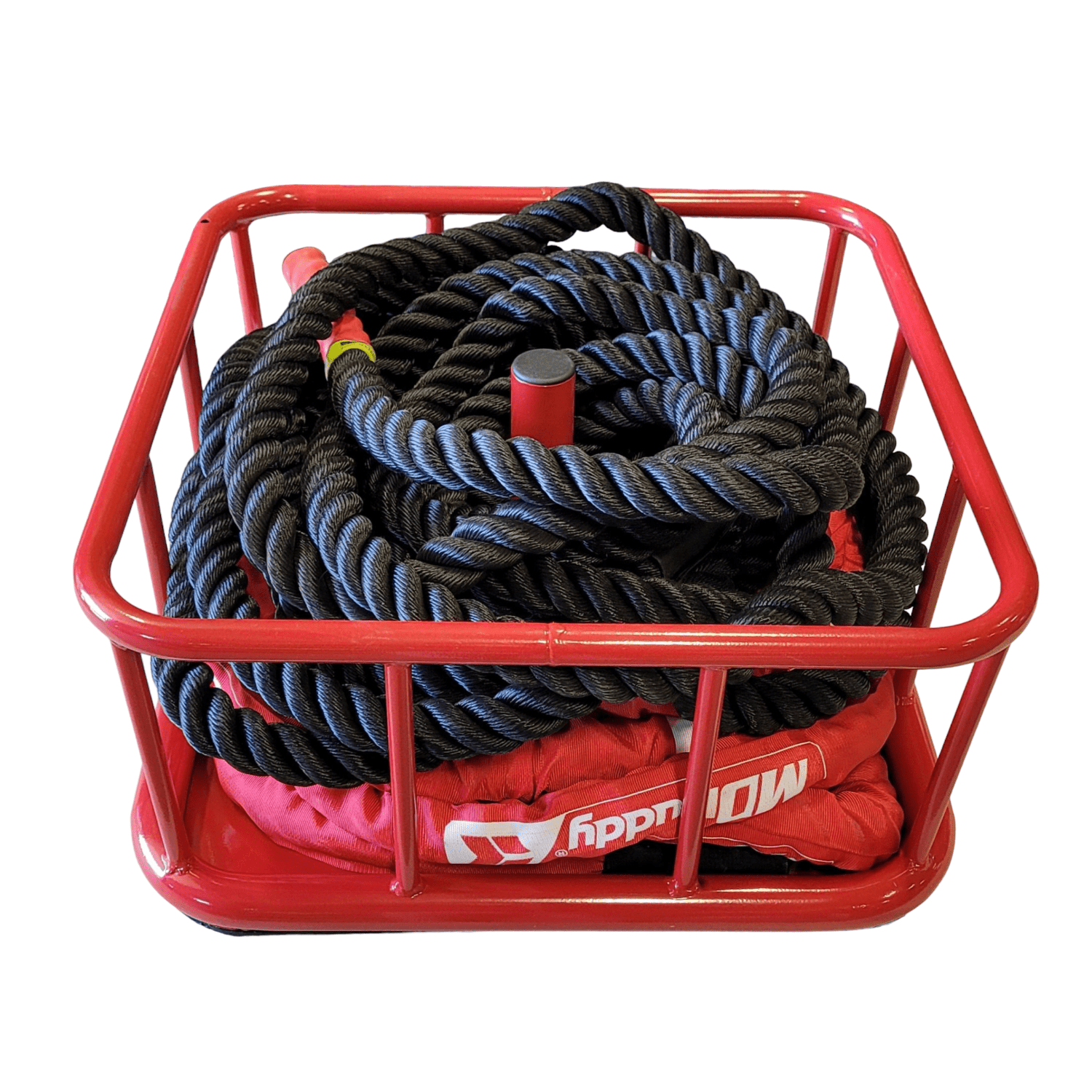 Flaman Fitness MD Buddy Battle Rope Basket Anchor Station