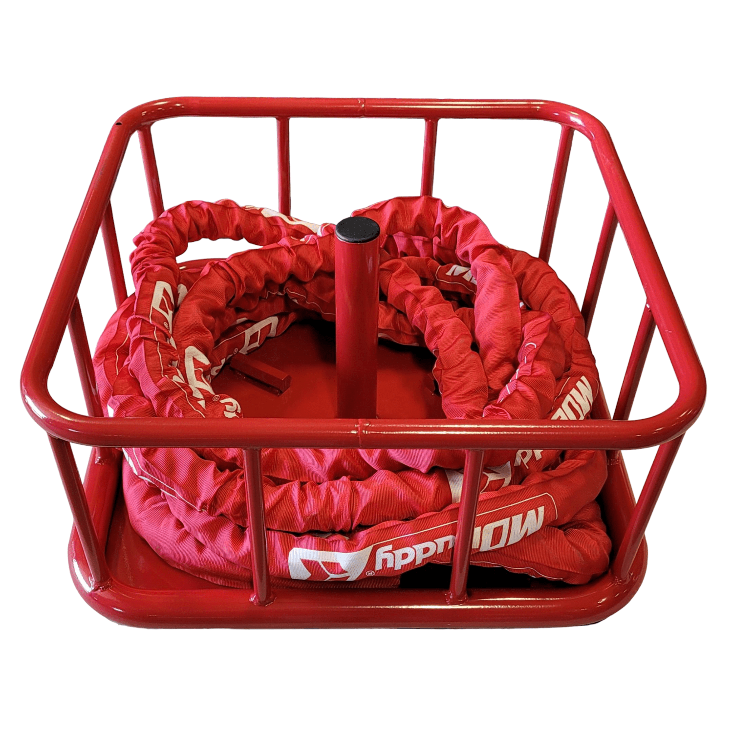 Battle Rope Store Box MD Buddy Battle Rope Basket Anchor Station | Flaman Fitness