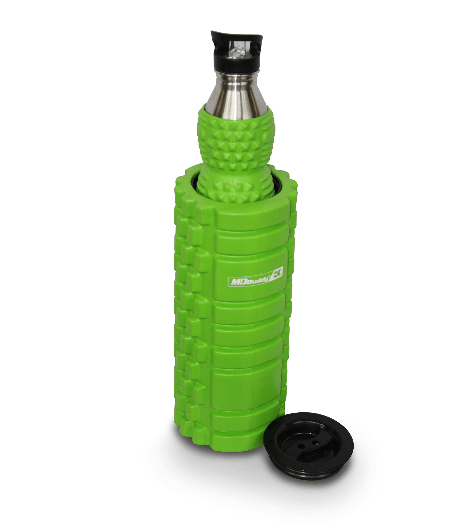 Flaman Fitness | MD Buddy Bumpy Water Bottle and EVA Foam Roller