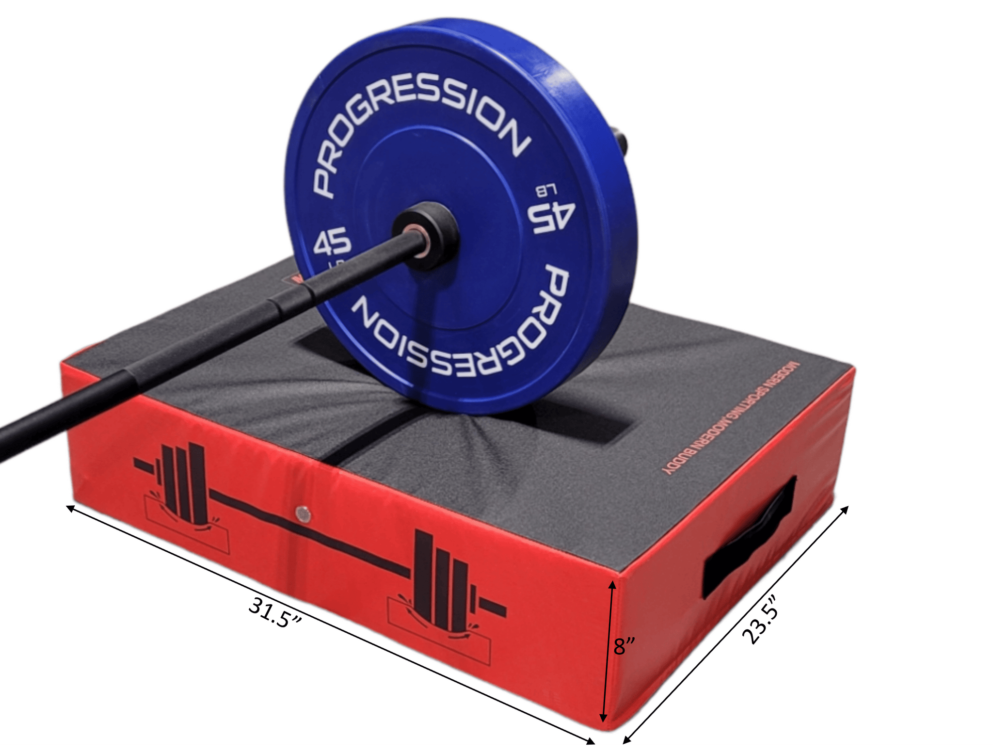 Flaman Fitness MD Buddy Deadlift Crash Pads