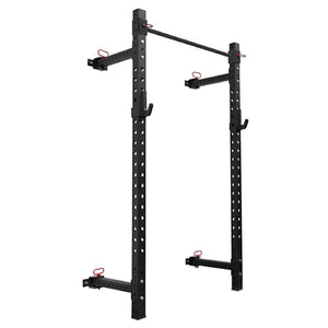 MD Buddy Folding Wall Mounted Squat Power Rack Flaman Fitness