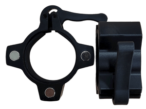MD Buddy Magnetized Aluminum Locking Collar - Black (Pair)-2" Olympic Collars-MD Buddy-1