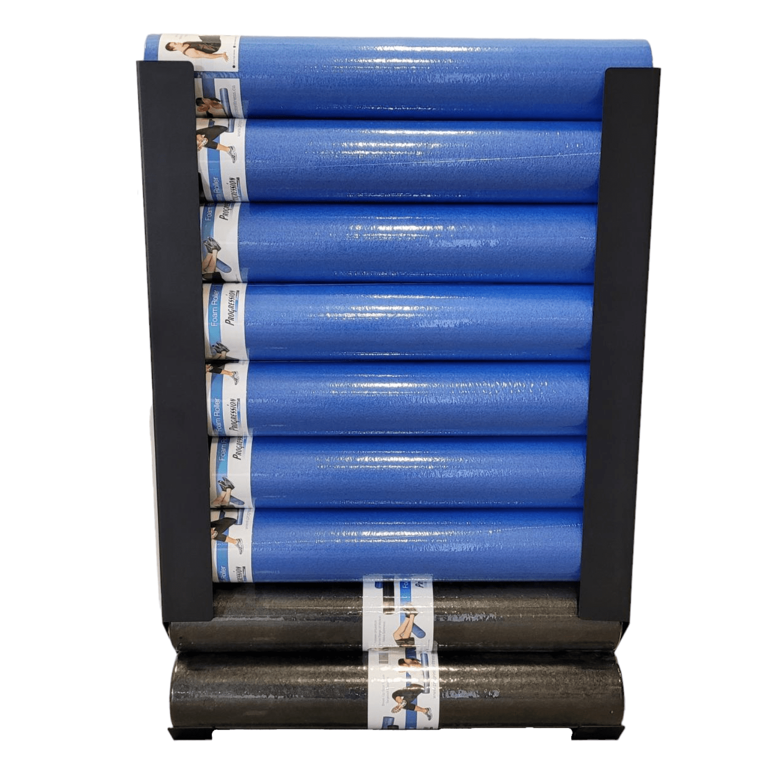 Foamed Rack Flaman Fitness | MD Buddy Wall Mounted Foam Roller Rack