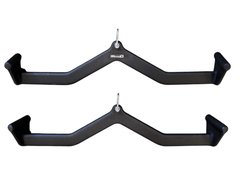 MD Buddy Wide Grip Lat Pulldown Attachment - 32" Neutral-Anatomical Grip Attachments-MD Buddy-1