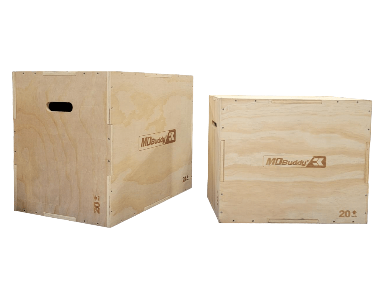 MD Buddy Wooden Plyo Boxes-Wooden Plyo Box-MD Buddy-1
