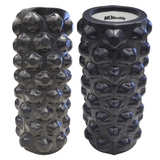 MD Buddy Yoga Bumpy Foam Roller - 1 FT(Black, Hollow)-Foam Roller-MD Buddy-2