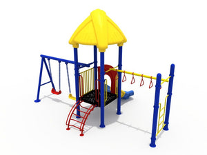 OUTDOOR Classical Playground (FY-06902)-Commercial Playgrounds-Flaman Family-2