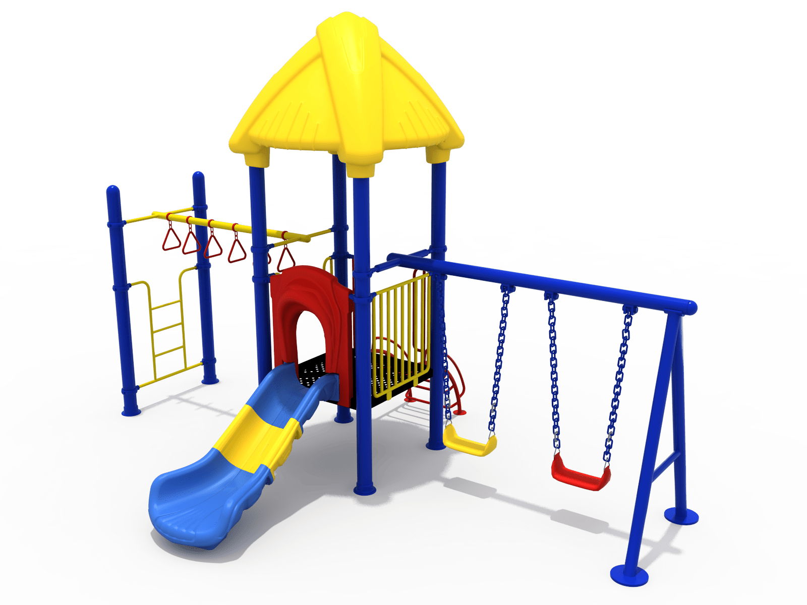 OUTDOOR Classical Playground (FY-06902)-Commercial Playgrounds-Flaman Family-1