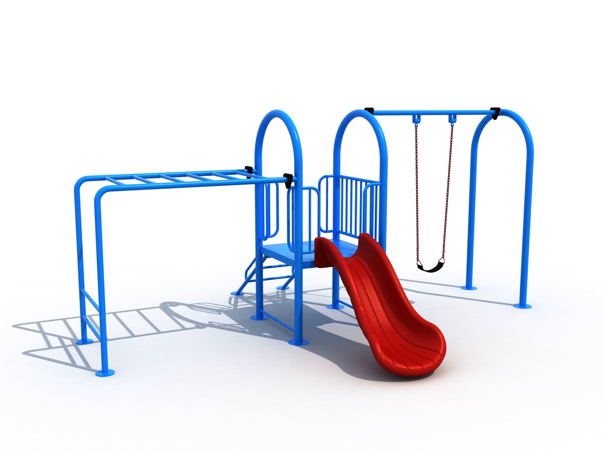 OUTDOOR Modular Swing Set (FY-12701)-Commercial Playgrounds-Flaman Family-1