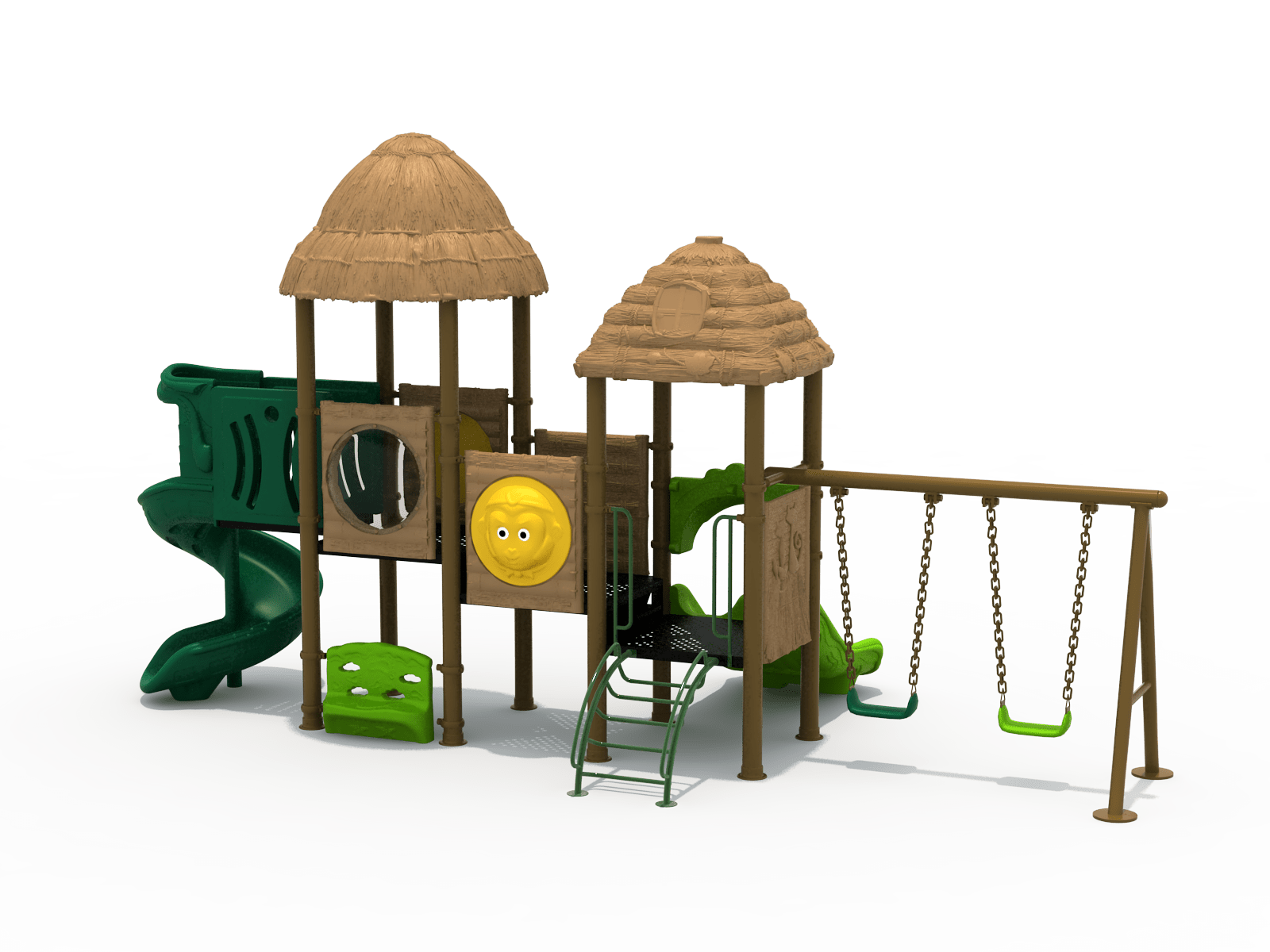 OUTDOOR Straw House Playground (FY03002)