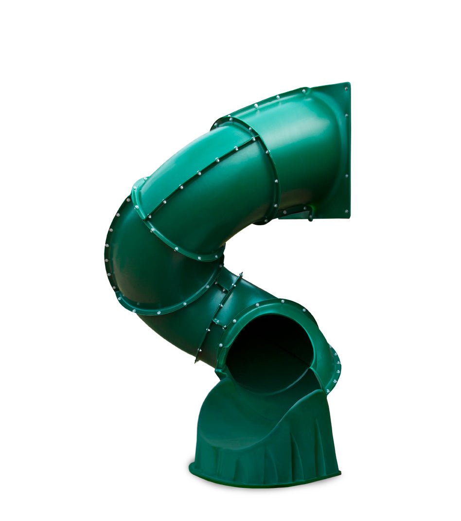 PlayNation Extreme Tube Slide- Green - 5 Foot-Commercial Playgrounds-PlayNation Play Systems-1