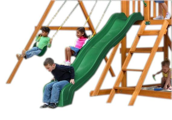 PlayNation Wave Slide - Green-Playground-PlayNation Play Systems-1