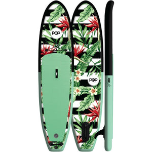 POP 10' 6" Inflatable Royal Hawaiian (Mint/Black) 2023-Paddleboards-POP Board Co.-1