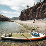 POP 11' 6" Inflatable El Capitan Paddle Board (Orange/Green)-Paddleboards-POP Board Co.-4