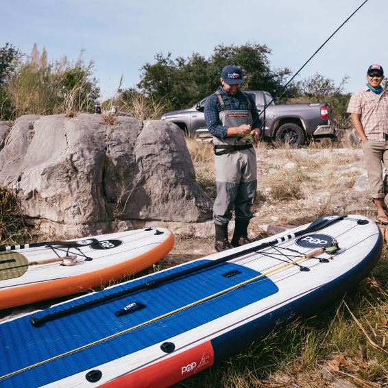 Inflatable Boat with Paddle Oars 60 in- Portable Fishing Boat