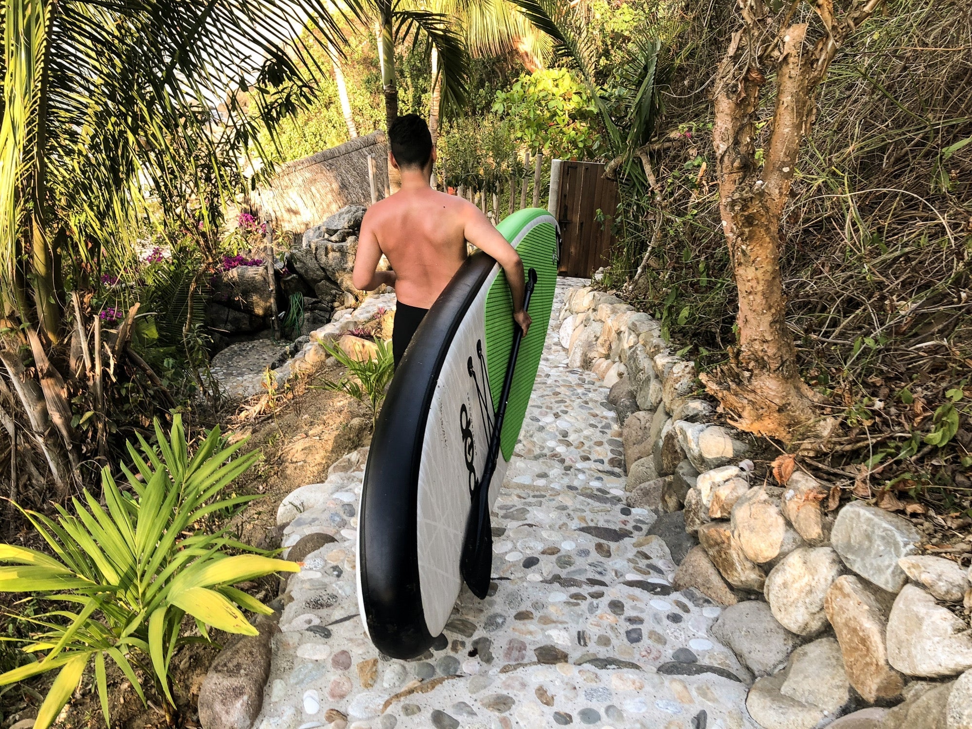 POP 11' Inflatable Paddle Board (Orange/Blue) 2021-Paddleboards-POP Board Co.-10