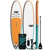 POP 11' Inflatable Paddle Board (Orange/Blue) 2021-Paddleboards-POP Board Co.-4