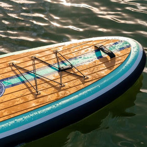 POP Yacht Hopper- Teak, Blue Inflatable 2023 Model-Paddleboards-POP Board Co.-3