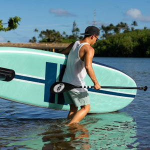 POP Yacht Hopper- Teak, Blue Inflatable 2023 Model-Paddleboards-POP Board Co.-4