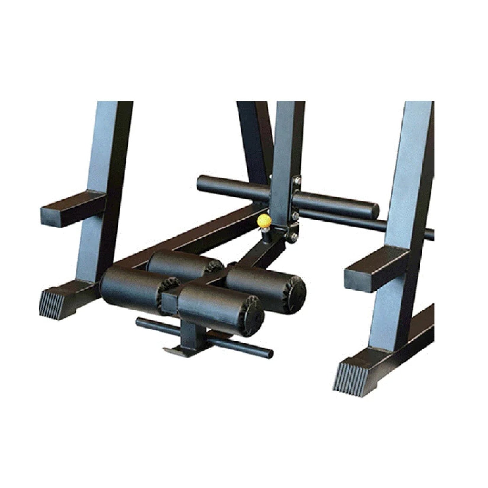 Reverse hyperextension on discount bench