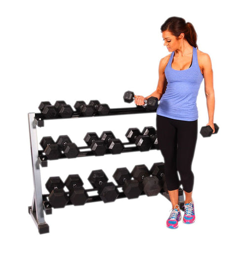 Progression 430 3-Tier Dumbbell Rack | Flaman Fitness