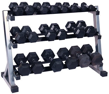 Progression 430 3-Tier Dumbbell Rack-Dumbbell Rack-Progression Fitness-3