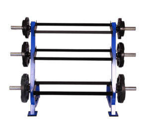 Progression 435 3-Tier Dumbbell Rack - (Including Plate Storage)-Dumbbell Rack-Progression Fitness-2