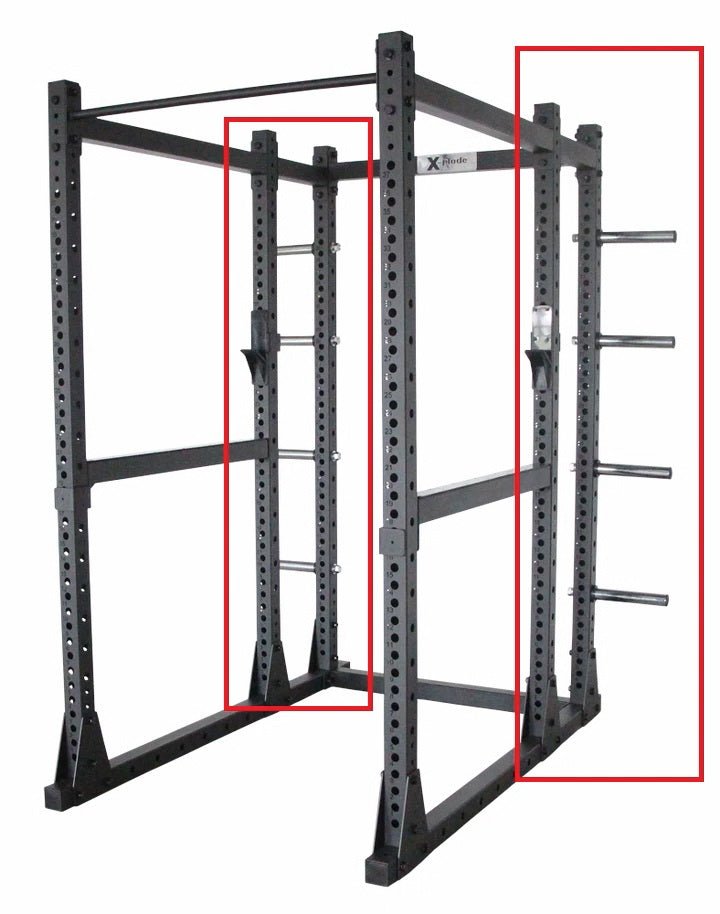 Progression 890 Weight Storage Attachment - (880 Full Cage Upgrade)-Machine Attachments-Progression Fitness-1