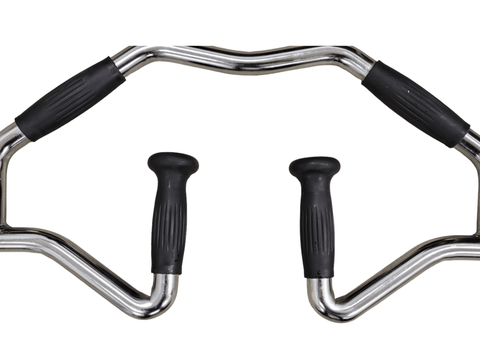 Tri Trap Olympic Hammer Curl Bar Hampton 35” Solid Regular Tri