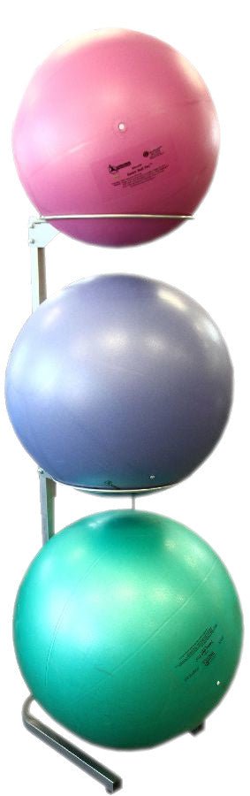 Flaman Fitness Progression Exercise Ball Rack 3 Pc