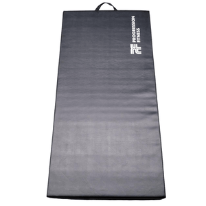 Progression Fitness 2X4X1.5" High Density Exercise Mat- Black-Exercise Mats-Flaman Fitness-5