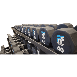 Progression Fitness Commercial Rubber Dumbbell - Single-Commercial Dumbbells-Flaman Fitness-27