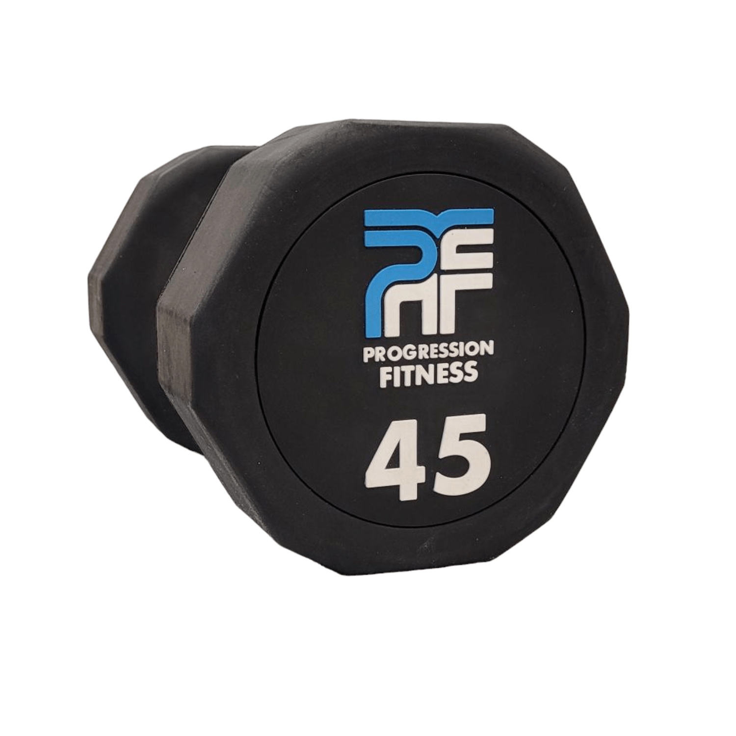 Progression Fitness Commercial Rubber Dumbbell - Single-Commercial Dumbbells-Flaman Fitness-15