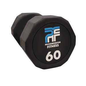 Progression Fitness Commercial Rubber Dumbbell - Single-Commercial Dumbbells-Flaman Fitness-18