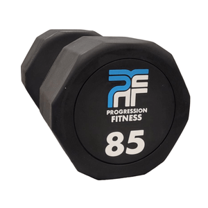 Progression Fitness Commercial Rubber Dumbbell - Single-Commercial Dumbbells-Flaman Fitness-23