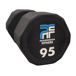 Progression Fitness Commercial Rubber Dumbbell - Single-Commercial Dumbbells-Flaman Fitness-25