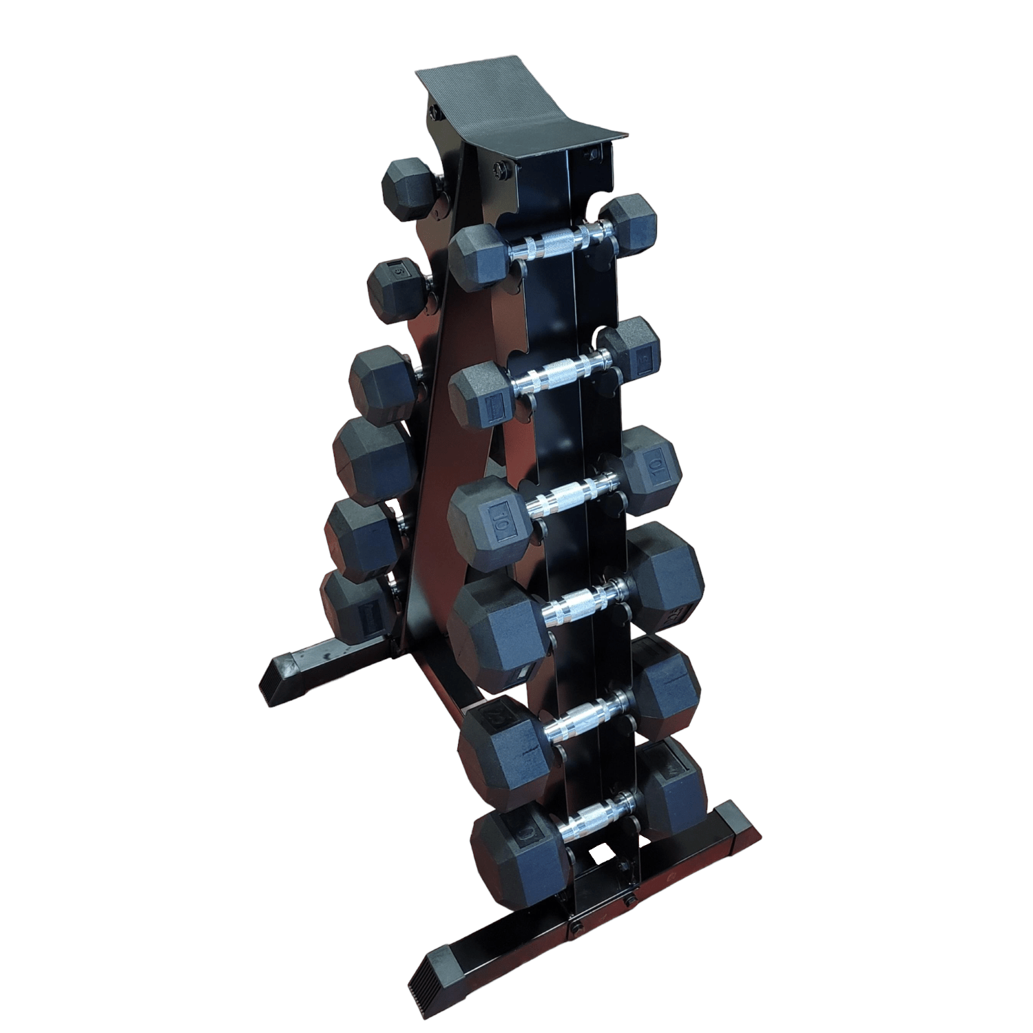 Hex dumbell stand hotsell