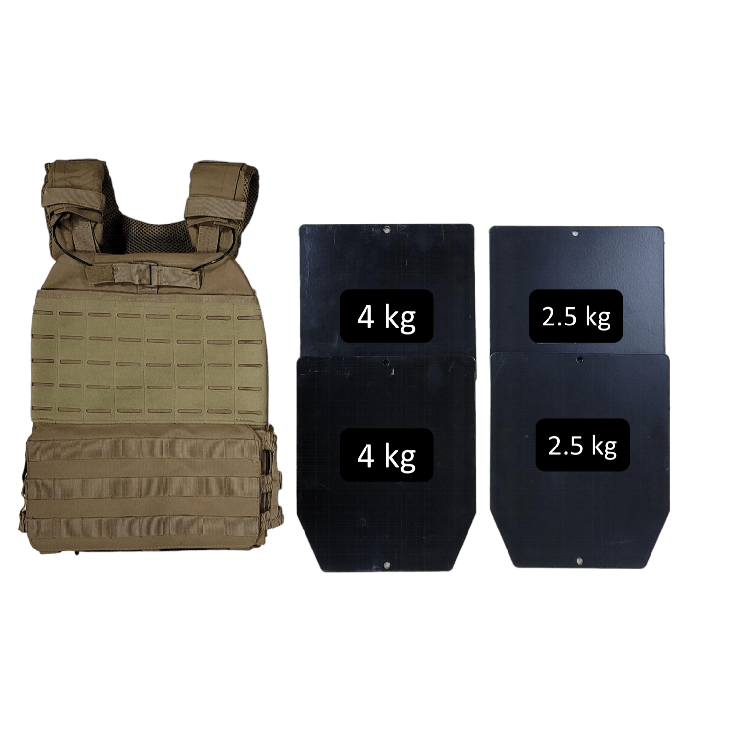 Flaman Fitness Progression Weighted Vest 15 KG Sand